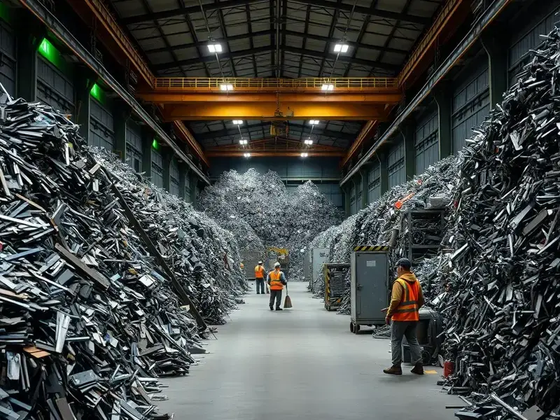 Industrial metal recycling project